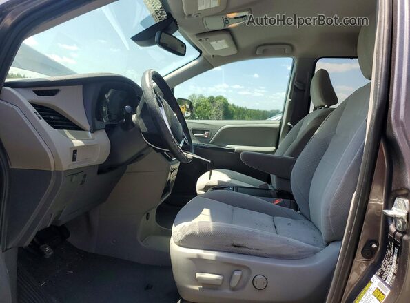 5TDKZ3DC3LS058318 2020 TOYOTA SIENNA Charcoal Սալոնի դիմացի տեսք
