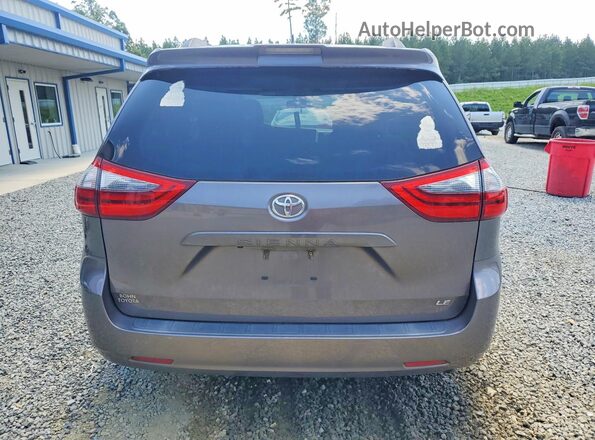 5TDKZ3DC3LS058318 2020 TOYOTA SIENNA Charcoal Հետևի տեսք