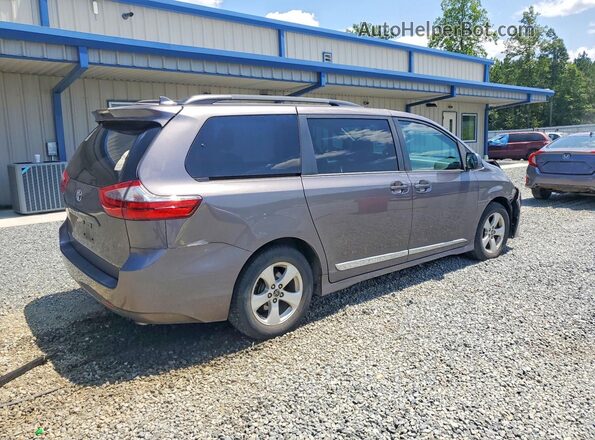 5TDKZ3DC3LS058318 2020 TOYOTA SIENNA Charcoal Հետևի աջ