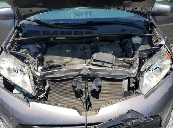5TDKZ3DC3LS058318 2020 TOYOTA SIENNA Charcoal Շարժիչի բաժամունքի տեսք