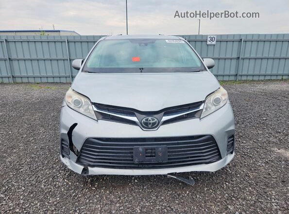 5TDKZ3DC3LS067116 2020 TOYOTA SIENNA Silver Դիմացի տեսք