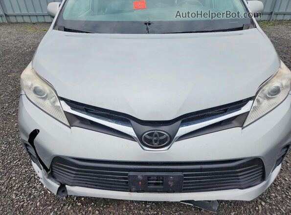 5TDKZ3DC3LS067116 2020 TOYOTA SIENNA Silver Շարժիչի բաժամունքի տեսք