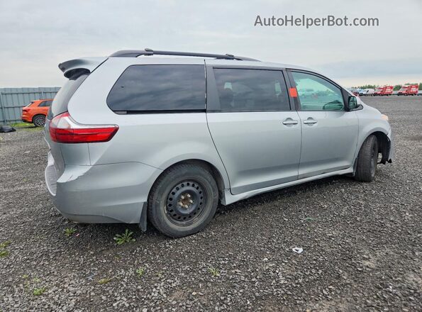 5TDKZ3DC3LS067116 2020 TOYOTA SIENNA Silver Հետևի աջ