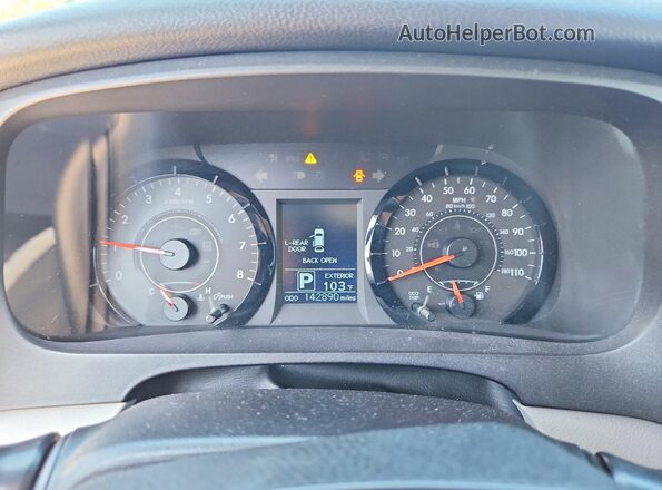 5TDKZ3DC4HS784261 2017 TOYOTA SIENNA Gray Սարքավորումների վահանակի տեսք