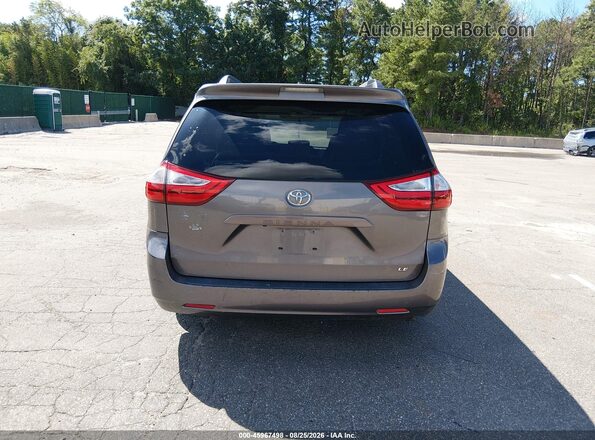 5TDKZ3DC4HS824628 2017 TOYOTA SIENNA Gray 