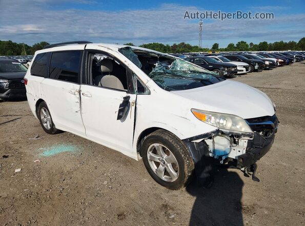 5TDKZ3DC4JS922869 2018 TOYOTA SIENNA White Передня права чверть