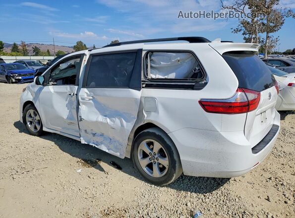 5TDKZ3DC4JS960957 2018 TOYOTA SIENNA White Trasero izquierdo