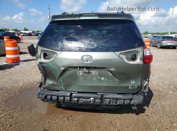 5TDKZ3DC4LS047196 2020 TOYOTA SIENNA Green Rear view