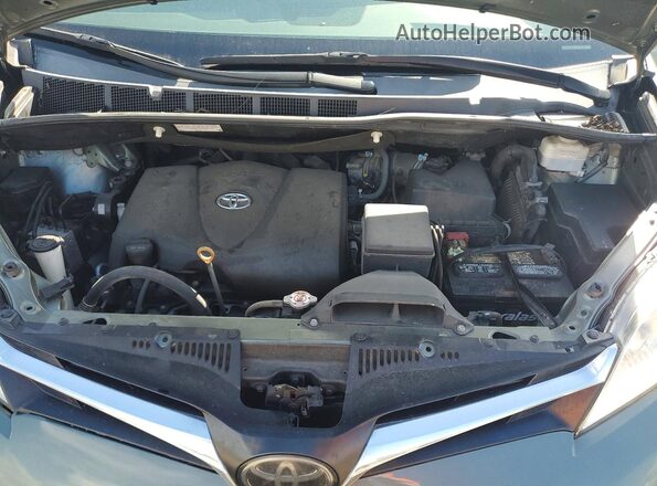 5TDKZ3DC4LS047196 2020 TOYOTA SIENNA Green Engine compartment view
