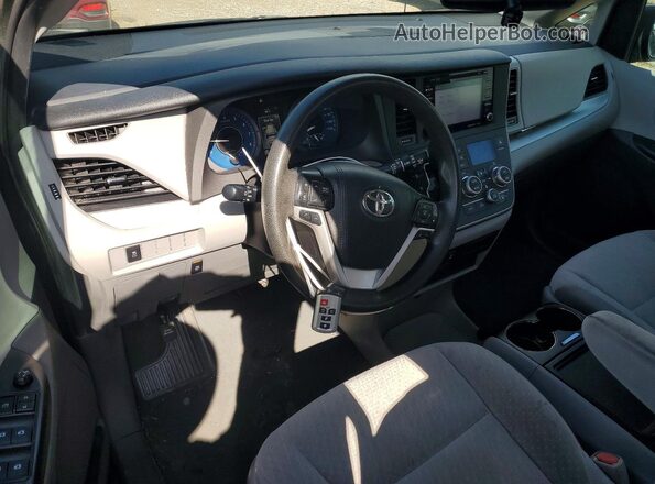 5TDKZ3DC4LS047196 2020 TOYOTA SIENNA Green Dashboard view