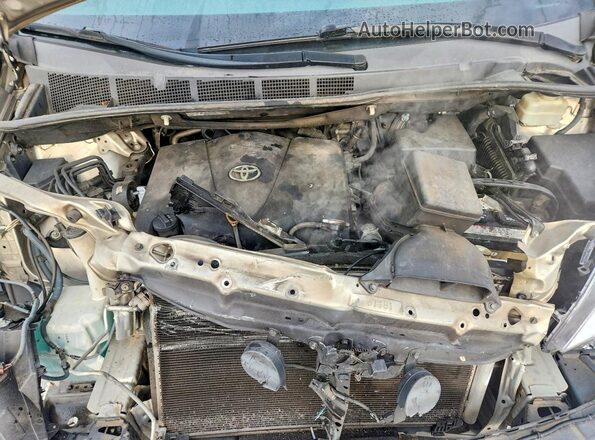 5TDKZ3DC5HS827022 2017 TOYOTA SIENNA Beige Vista del compartimento del motor