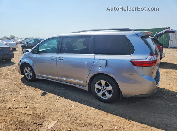 5TDKZ3DC6JS952441 2018 TOYOTA SIENNA Серебряный Задняя левая четверть
