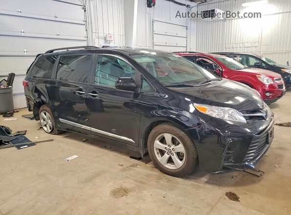 5TDKZ3DC6LS042405 2020 TOYOTA SIENNA Black წინა მარჯვენა