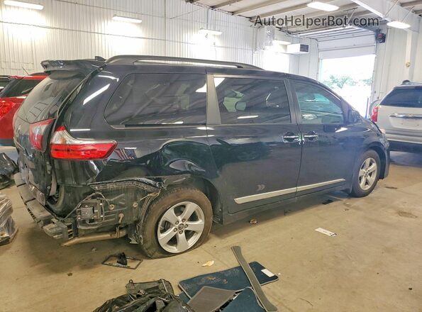 5TDKZ3DC6LS042405 2020 TOYOTA SIENNA Black უკანა მარჯვენა