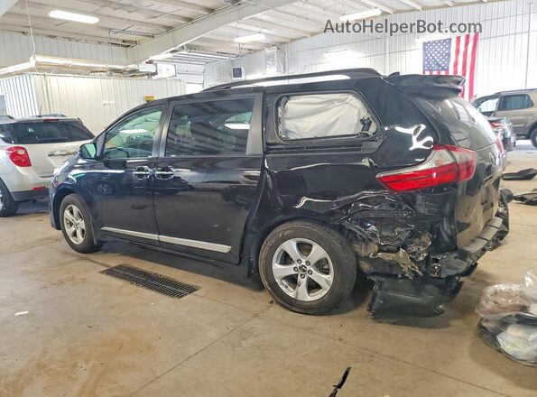 5TDKZ3DC6LS042405 2020 TOYOTA SIENNA Black უკანა მარცხენა