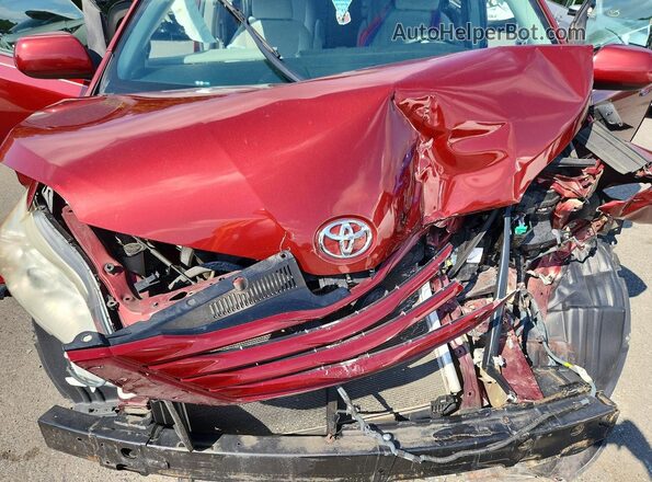 5TDKZ3DC7HS849331 2017 TOYOTA SIENNA Бордовый Вид подкапотного пространства