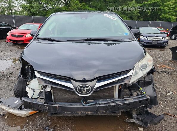 5TDKZ3DC7KS990519 2019 TOYOTA SIENNA Черный Вид спереди