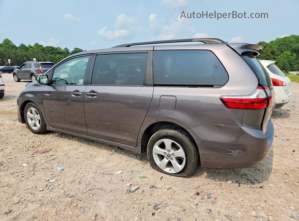 5TDKZ3DC7LS073078 2020 TOYOTA SIENNA Серый Задняя левая четверть