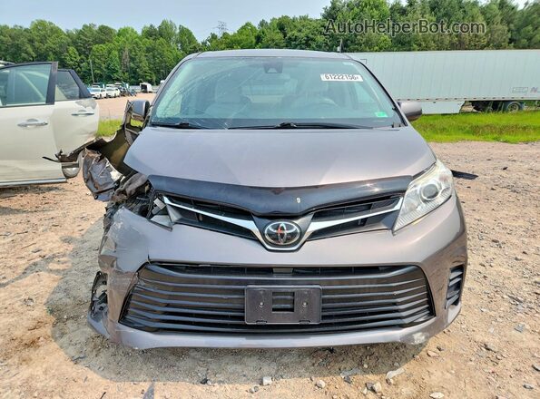 5TDKZ3DC7LS073078 2020 TOYOTA SIENNA Серый Вид спереди