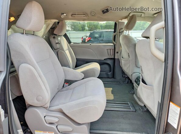 5TDKZ3DC7LS073078 2020 TOYOTA SIENNA Серый Вид задней части салона
