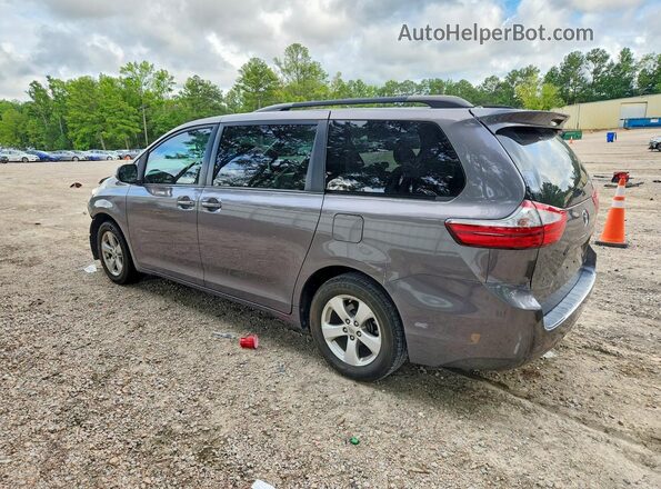 5TDKZ3DC8HS853565 2017 TOYOTA SIENNA Gray Rear left