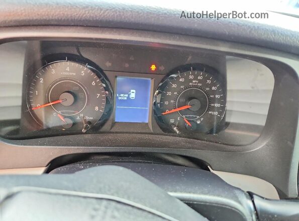 5TDKZ3DC8HS853565 2017 TOYOTA SIENNA Gray Instrument cluster view