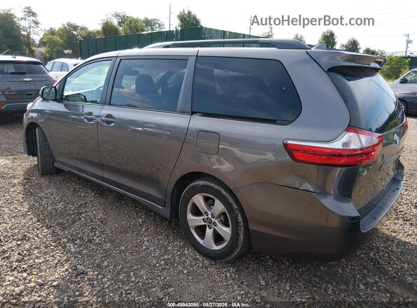 5TDKZ3DC8JS905010 2018 TOYOTA SIENNA Gray Tył lewy