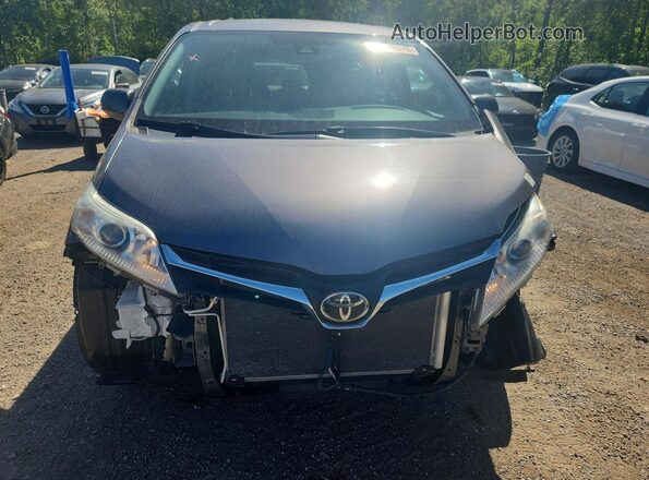 5TDKZ3DC8KS978945 2019 TOYOTA SIENNA Gray Front view