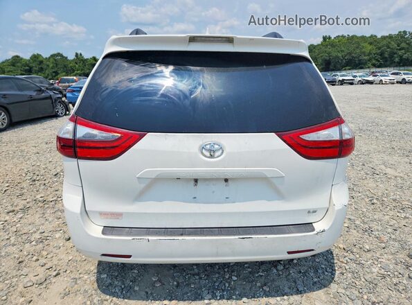 5TDKZ3DC8LS023239 2020 TOYOTA SIENNA White Հետևի տեսք