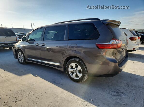 5TDKZ3DC8LS081092 2020 TOYOTA SIENNA Gray Հետևի ձախ