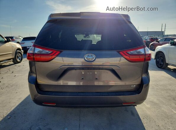 5TDKZ3DC8LS081092 2020 TOYOTA SIENNA Gray Հետևի տեսք