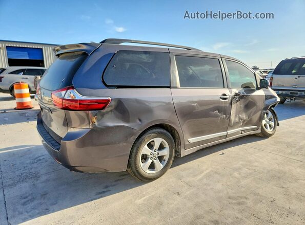 5TDKZ3DC8LS081092 2020 TOYOTA SIENNA Gray Հետևի աջ