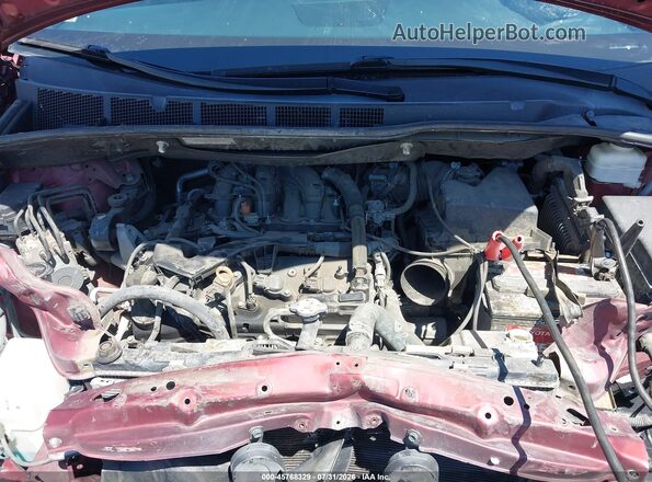 5TDKZ3DC9HS817481 2017 TOYOTA SIENNA Burgundy Vista trasera