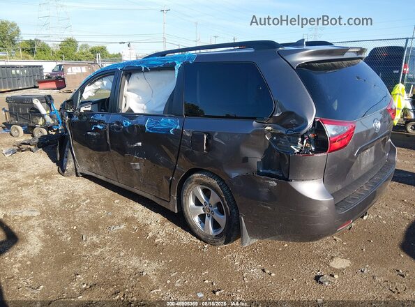 5TDKZ3DC9LS078282 2020 TOYOTA SIENNA Black Հետևի ձախ