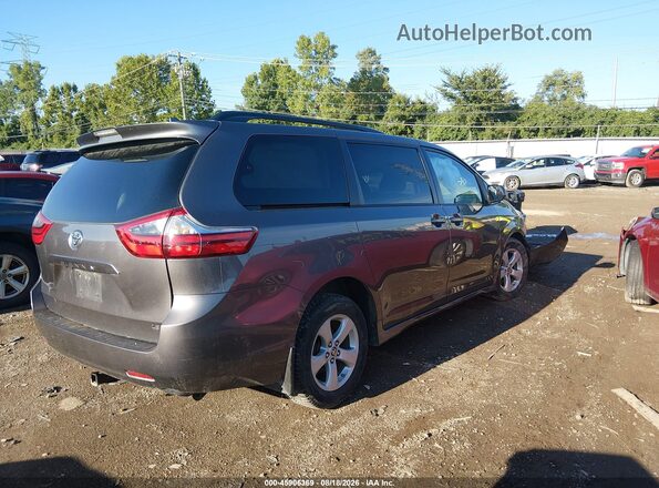 5TDKZ3DC9LS078282 2020 TOYOTA SIENNA Black Հետևի աջ