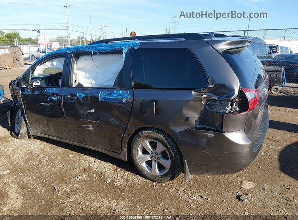 5TDKZ3DC9LS078282 2020 TOYOTA SIENNA Black Սալոնի 360 աստիճան տեսք