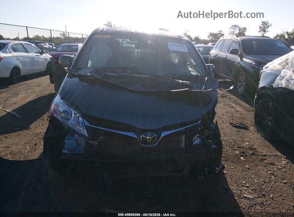 5TDKZ3DC9LS078282 2020 TOYOTA SIENNA Black Սարքավորումների վահանակի տեսք