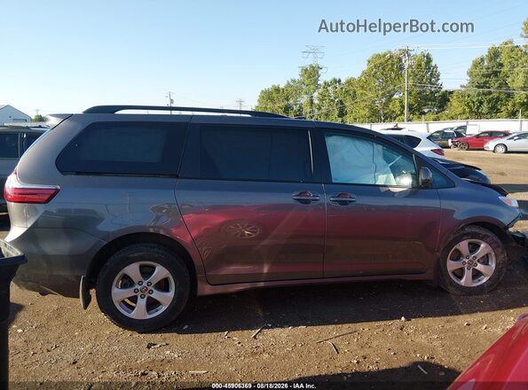 5TDKZ3DC9LS078282 2020 TOYOTA SIENNA Black Սալոնի հետևի տեսք
