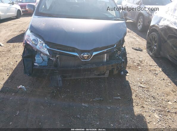 5TDKZ3DC9LS078282 2020 TOYOTA SIENNA Black Դիմացի տեսք