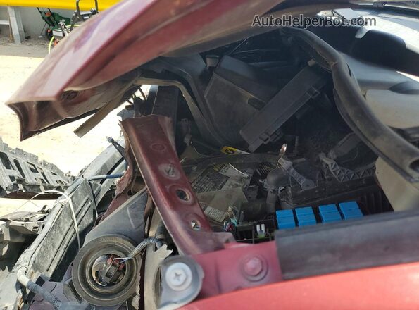 5TDKZ3DCXJS927302 2018 TOYOTA SIENNA Burgundy Շարժիչի բաժամունքի տեսք