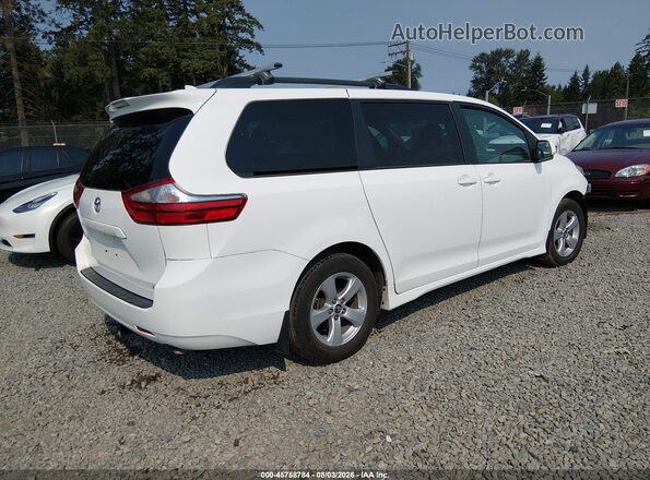 5TDKZ3DCXJS947338 2018 TOYOTA SIENNA White Trasero derecho
