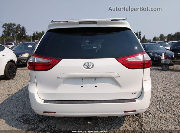 5TDKZ3DCXJS947338 2018 TOYOTA SIENNA White 