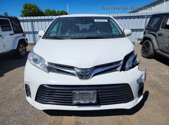 5TDKZ3DCXJS963457 2018 TOYOTA SIENNA Белый Вид спереди