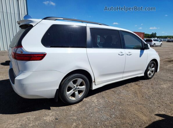 5TDKZ3DCXJS963457 2018 TOYOTA SIENNA Белый Задняя правая четверть