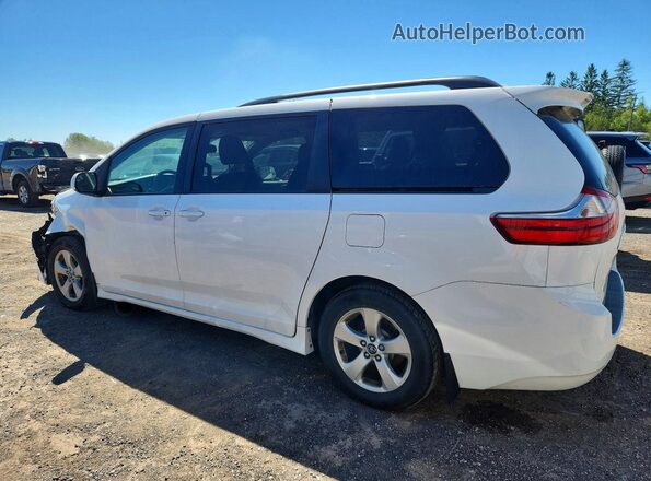 5TDKZ3DCXJS963457 2018 TOYOTA SIENNA Белый Задняя левая четверть