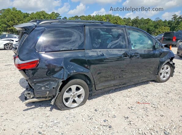5TDKZ3DCXLS068618 2020 TOYOTA SIENNA Black Tył prawy