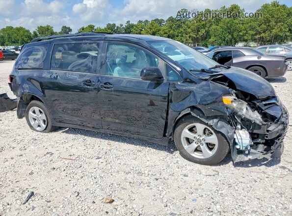 5TDKZ3DCXLS068618 2020 TOYOTA SIENNA Black Przód prawy