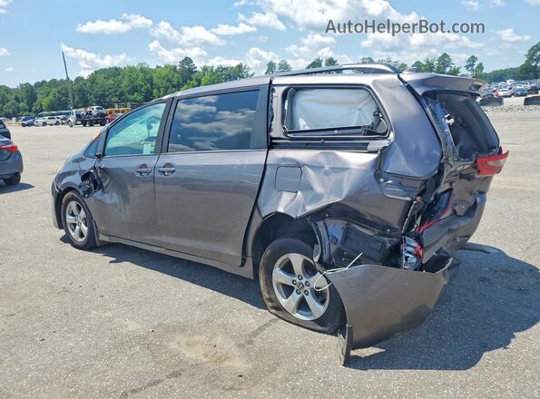 5TDKZ3DCXLS081885 2020 TOYOTA SIENNA Gray Հետևի ձախ
