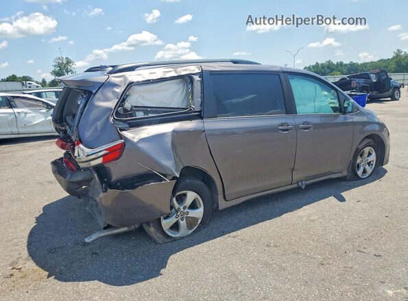 5TDKZ3DCXLS081885 2020 TOYOTA SIENNA Gray Հետևի աջ