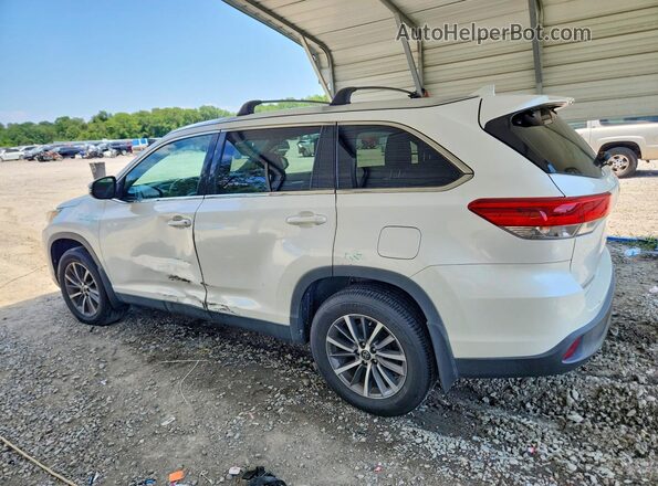 5TDKZRFH0KS316370 2019 TOYOTA HIGHLANDER White Tył lewy